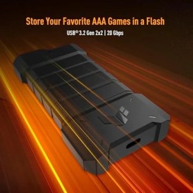 Resim Peri Store Tuf Gaming A2 SSD Kutusu Siyah M.2 
