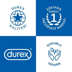 Resim Durex Yok Ötesi Ekstra Ince Ekstra His 10'lu Prezervatif + Humanlife 5 gr x 10 Çilek Aromalı Lubricant 