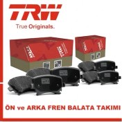 Resim Trw Honda Civic 2007-2016 Fd6 Fb7 Ön ve Arka Fren Balata Takımı 
