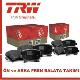 Resim Trw Honda Civic 2007-2016 Fd6 Fb7 Ön ve Arka Fren Balata Takımı 