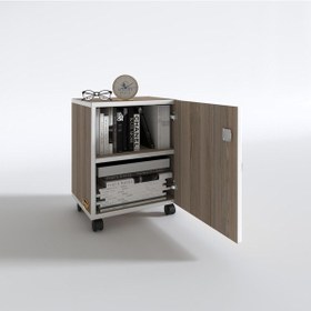 Resim Kenzlife mutfak dolabı zehra 068*030*032 crd kilitli tekerlekli banyo evrak ofis kitaplık ayakkabılık kiler 