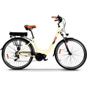 Resim Rks Ys8 Elektrikli Bisiklet (Krem) 