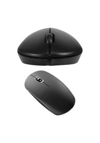 Resim Diğer Siyah Kablosuz Mouse Wireless Mouse Minimal Tasarım 