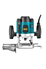 Resim DEKO TURKEY Dkt-pro 3500 Watt Profesyonel Freze Formika Makinası 6-8 mm Pens Bakır Sarım Motor 