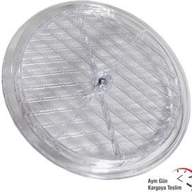 Resim Doğalgaz Havalandırma Menfez Mutfak Cam Menfezi Şeffaf 18 Cm (532545841) 