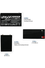 Resim Micron Çocuk Oyuncak Araba Aküsü(PİLİ, BATARYASI) 12 Volt(V) 9 Amper(AH) (pilsan Ve Diğer Markalar Uyumlu 