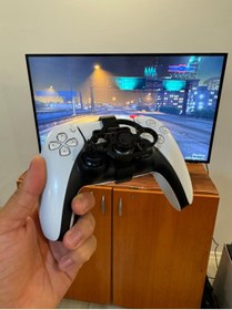 Resim Online Playstation 5 Oyun Direksiyon Seti - Ps 5 Direksiyon Seti - Ps5 Konsol Direksiyon Aparatı - Siyah 