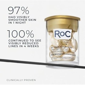 Resim Roc Retinol Correxion Smoothing Kırışıklık Karşıtı Kapsül Serum 10 Adet 