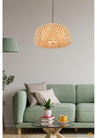 Resim Mirage Model Tekli Rattan Bambu Tasarım İskandinav Bohemavize 