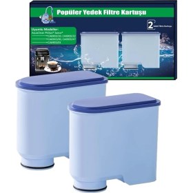 Resim Lidyahan Store Su Filtresi Kartuşu Philips Aquaclean CA6903/10, CA6903/22 Için Su Filtresi Kartuşu | Kireç Çözme | Aquaclean Kahve Makineleri Için 2'li Paket Değiştirme 