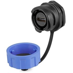 Resim YM-24-J/HDMI2/213/SX-42-101 Su Geçirmez HDMI Konnektör - Dişi 