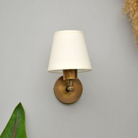 Resim Mini Glow Eskitme Gold Duvar Apliği - Gece Mavisi 