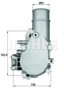 Resim Termostat Komple Govdelı 84 C Iveco Cursor 10 Motor Mahle Tı13684 Oem 