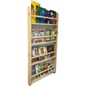 Resim Timber Wood Ahşap Çocuk Odası Montessori Kitaplık 