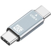 Resim Ally 40Gbps Usb 4 Type-C To Type-C Data Dönüştürücü Çevirici Adap 