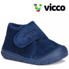 Resim Vicco Color İlk Adım Bebek Ortopedik Çocuk Panduf Spor Ayakkabı LACİVERT 