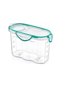 Resim Kilitli Kapaklı Contalı Hava,su Sıvı Geçirmez 1,2 Litre Erzak Saklama Kabı-sa580 Renkli 