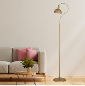 Resim Angora Eskitme Dekoratif Tasarım Retro Modern Metal Lambader 