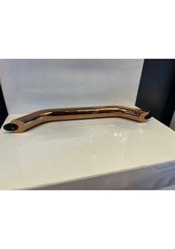 Resim Tower Metal Kulp 160mm Rose+mat Siyah Dolap Kapak Modern Tv Ünite Çekmece Mobilya Komidin Vestiyer Rose - Siyah 