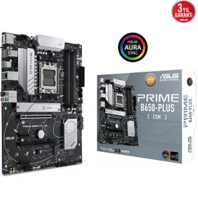 Resim Asus B650-Plus-CSM AMD B650 AM5 DDR5 6400 MHz Gaming Anakart 