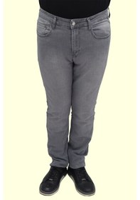 Resim Denim Cartel Dmctekstil Erkek 1002 Yüksek Bel Normal Kesim Boru Paça Jean Pantolon Gri 