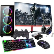 Resim I7 Işlemci 8 Gb Ram 4 Gb Ekran Kartı 23.6" Curved Gaming Herşey Dahil Oyuncu Gamer Bilgisayar Seti 