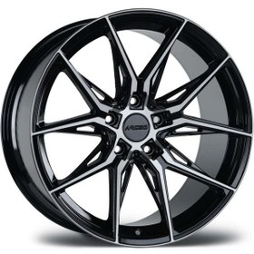 Resim ARC-20177-35 9.0x20"-5x108 ET35 73.1 Black Diamond Jant (4 Adet) 