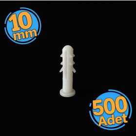 Resim Çim Çim Plastik Dübel 10 mm (500 Adet) 
