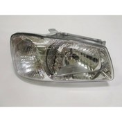 Resim AYFAR 2000-2002 Hyundai Accent Milenyum Far Lambası Sağ Manuel (Park Delikli) (H4) (Ayfar) (Adet) (Oem No: 