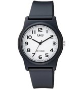 Resim Q&q G22a-011vy Siyah Silikon Kordon Rakamlı Erkek Kol Saati 