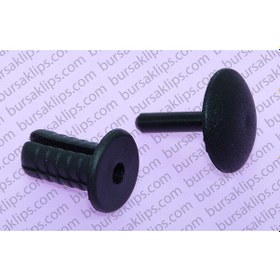 Resim Dfm,üniversal Tavan Klipsi Siyah-siyah 5 Adet 