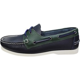 Resim King Shoes Timberlant Ayakkabı Lacivert Yeşil 