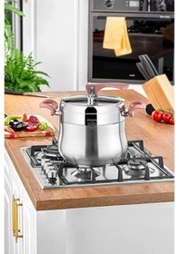 Resim Bon 1054 Bonera Specıal Düdüklü Tencere 10 Lt Gümüş 