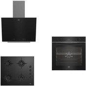 Resim Beko Yeni Gri Avantaj Ankastre Set 3 (BDE 6062 G + BFC 330 G + BOCD T 6011 EG) 