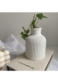 Resim Bernami Mumluk Şamdanpinterest Beyaz Renk Iskandinav Tarz Vazo Biblo 10cm Diğer 