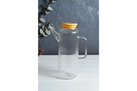 Resim Mien Men GLA10 Bambu Kapaklı Yağdanlık 1000 cc 