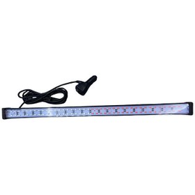 Resim 17 fonksiyonlu iç-dış kullanımlı çakar lamba 54cm kırmızı-mavi 12-30v / LAPA201-1 