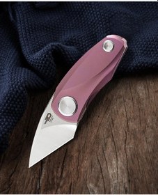 Resim Bestech Tulıp Bt1913c Titanyum Sap M390 Mini Çakı Mor 