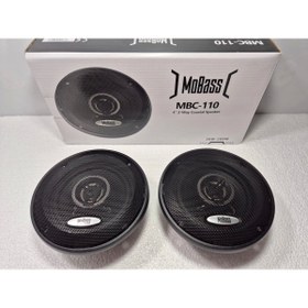 Resim Mobass 10cm Hoparlör Mobass Mbc-110 - 200w Kapaklı , Tweeterli Torpido Ve Kapı Hoparlörü 10cm 