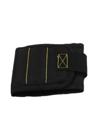 Resim Elektrikçi Ve Marangozlar İçin Çok Amaçlı Manyetik Bileklik - 3 Satır 6 Mıknatıslı Çivi/vidalı Tutucu - Siyah Dayanıklı Poliester 