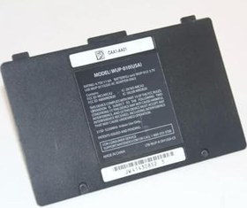 Resim OEM Black Gamepad Battery Cover Replacement Lid door Kit Compatible With Wii U GamePad 