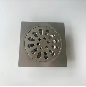 Xuweiwei Fırçalanmış Paslanmaz Zemin Akan Koku Giderici Banyo Çamaşır Odası