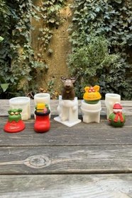 Resim Rufus Concept 3d Christmas Beşli Silikon Mum Kalıp Seti 