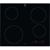 Resim Electrolux LIB60420CK Ankastre Vitroseramik Indüksiyonlu Ocak Siyah 