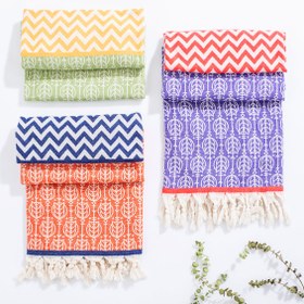 Resim Zeytin Yeşili 'Harvest' Peştemal 