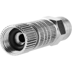 Resim Ximistore9 Hava Fırçası Hızlı Bağlantı Elemanı - 1/8" Erkek-dişi Metal Bağlantı, Otomatik Hava Akışı Kapatma, Hortum Katlanmasını Önleyen Döner Tasarım 