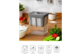 Resim Feyza Design 2200ML Yoğurt Süzme Aparatı, Evde Kolay Peynir Yapımı Için Ideal 