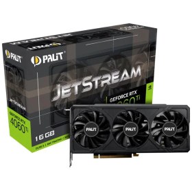 Resim Palit Nvidia Geforce RTX4060Ti Jetstream 16GB 128Bit GDDR6 Ekran Kartı 