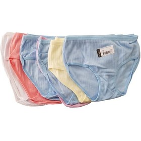 Resim Tutku 0852 Kız Çocuk Pandora Bato-slip-külot - 12'li Kombin Çok Renkli 