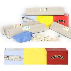 Resim Hepta Collection Mobee Plastik Okey Takımı Büyük Boy Seti Eser 